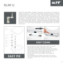 Sedile WC termorigido SLIM Bianco