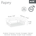 Fixed shelf PAPEY Alu MSV