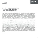 Acrylic bath mat JANE 45x75cm Multicolor MSV