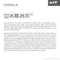 MSV Badematte CHENILLE Mikrofaser 40x60cm Pastellrosa