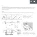 MSV Grand siège de baignoire extensible 50-70cm Gris - Max 120kg