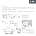 MSV Grand siège de baignoire extensible 50-70cm Gris - Max 120kg