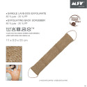 Sangle lave-dos exfoliante en jute MSV