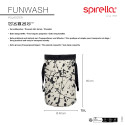 Panier à  linge FUNWASH 75L Blanc Spirella