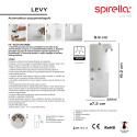 Spirella Seifenspender LEVY Automatischer Infrarot- Weiß