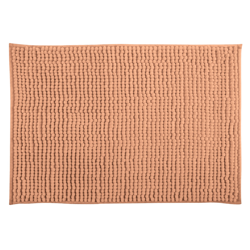 CHENILLE BATH MAT 40X60 CM PEACH