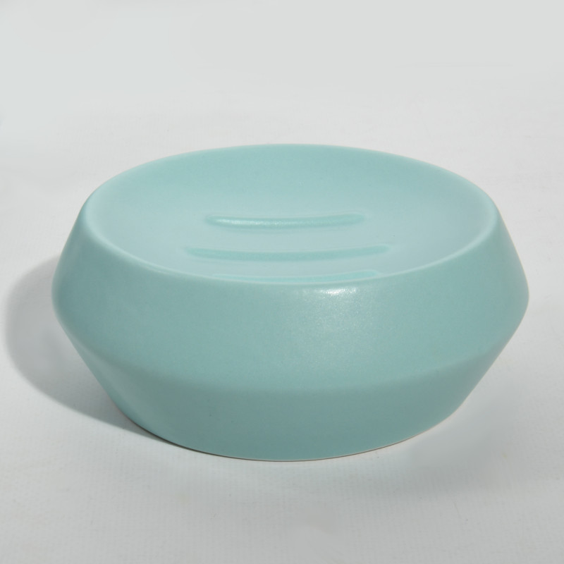 PORTE-SAVON EN CERAMIQUE JOSHUA MATT AQUA