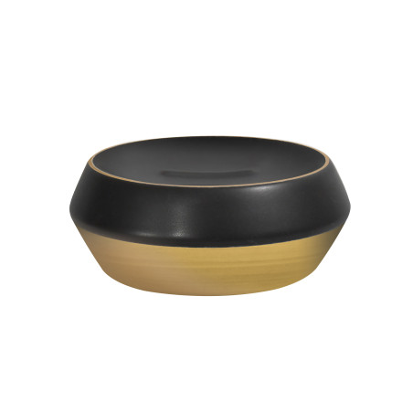 PORTE-SAVON EN CERAMIQUE JOSHUA GOLD MATT