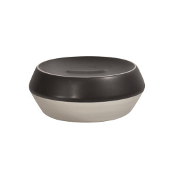 PORTE-SAVON EN CERAMIQUE JOSHUA SILVER MATT