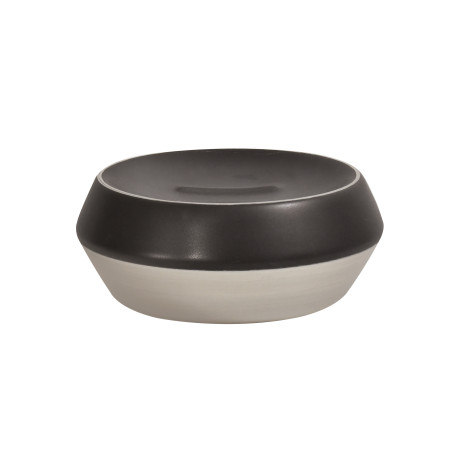 PORTE-SAVON EN CERAMIQUE JOSHUA SILVER MATT