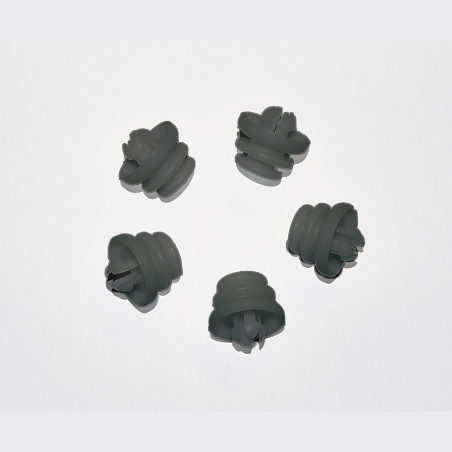 5 DESLIZADORES SORPRESA GRIS GRAFITO