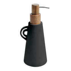 SEIFENSPENDER ORGANIC SCHWARZ/PUMPE AKAZIE