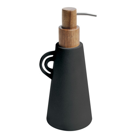 SEIFENSPENDER ORGANIC SCHWARZ/PUMPE AKAZIE