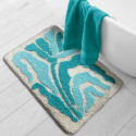 Microfiber bath mat DAISY 50x80cm Blue Spirella