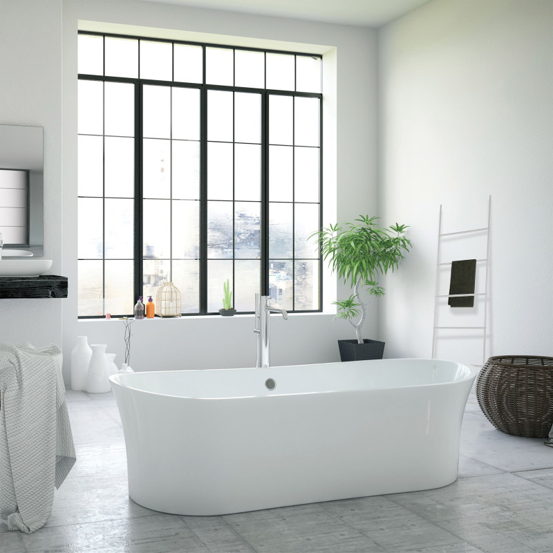 PORTASCIUGAMANI IN METALLO JAYDEN 6 LIVELLI BIANCO