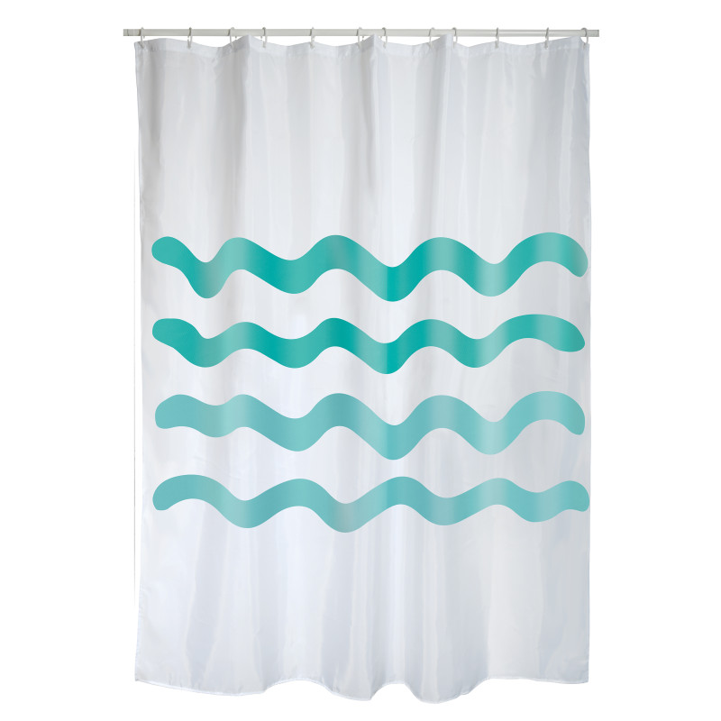 POLYESTER SHOWER CURTAIN 180X200CM AINOA