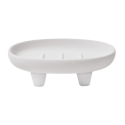 Porte savon en Grès ORGANIC Ecru Spirella