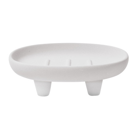 Porte savon en Grès ORGANIC Ecru Spirella