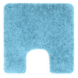 Spirella Tapis de bain Microfibre HIGHLAND 55x55cm Bleu ciel