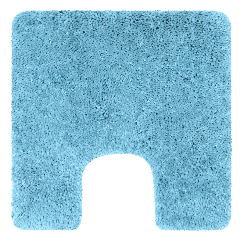 Spirella Tapis de bain Microfibre HIGHLAND 55x55cm Bleu ciel