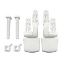 MSV Abattant Wc MDF en décor Pin Beige - Charnières PS