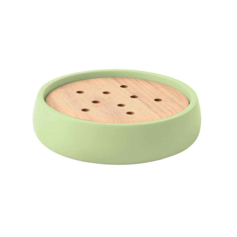 Porte-savon en polyrésine SVEN matcha Spirella