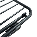 Steel winged laundry drying rack 18M Matt black MSV