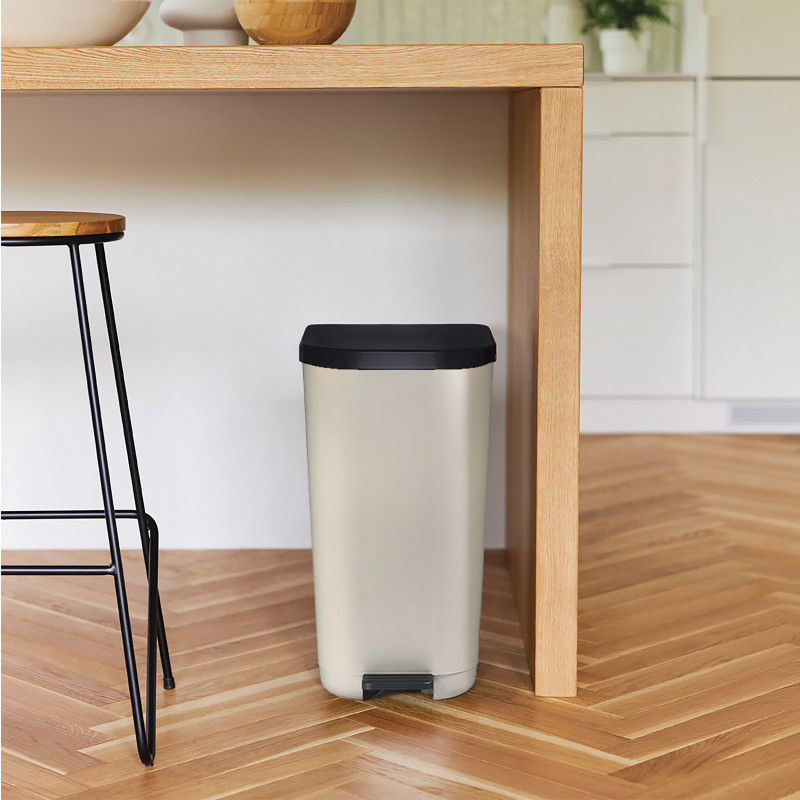 WHITE 35L HARPER BIN