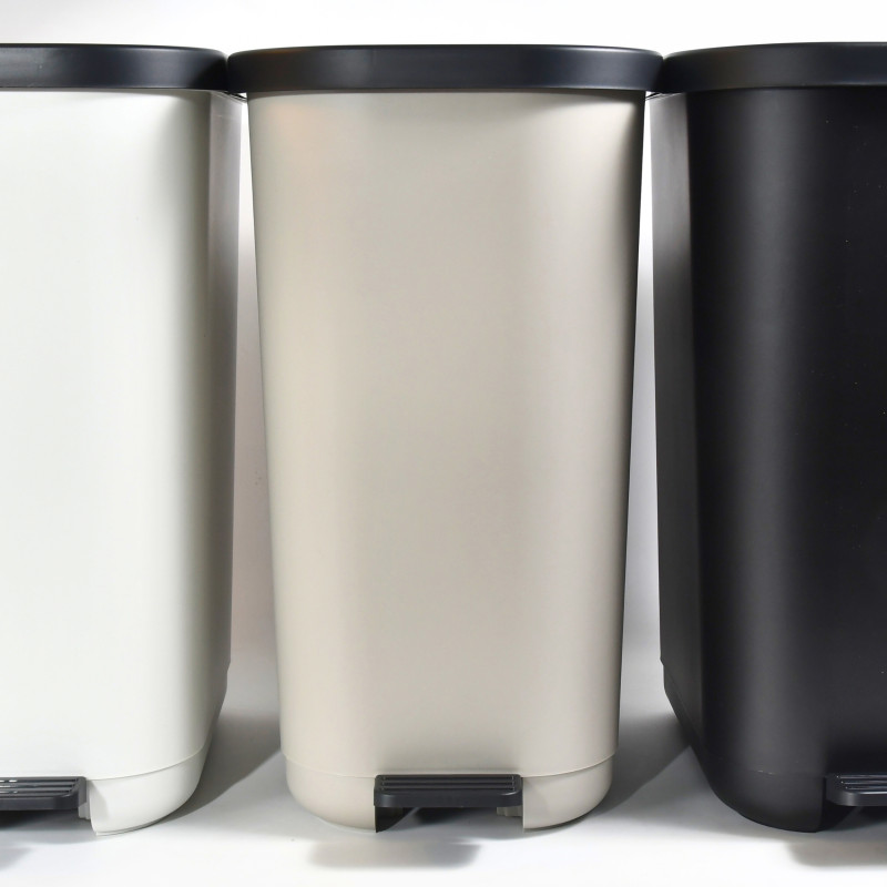 TAUPE 35L HARPER BIN