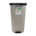 TAUPE 35L HARPER BIN