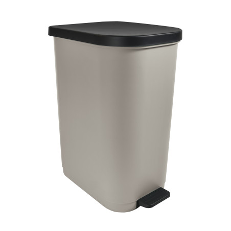 TAUPE 35L HARPER BIN