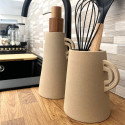Distributeur de savon ORGANIC Cappuccino Spirella en Grés