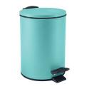 Spirella Poubelle à  pédale Acier ADELAR 3L Aqua