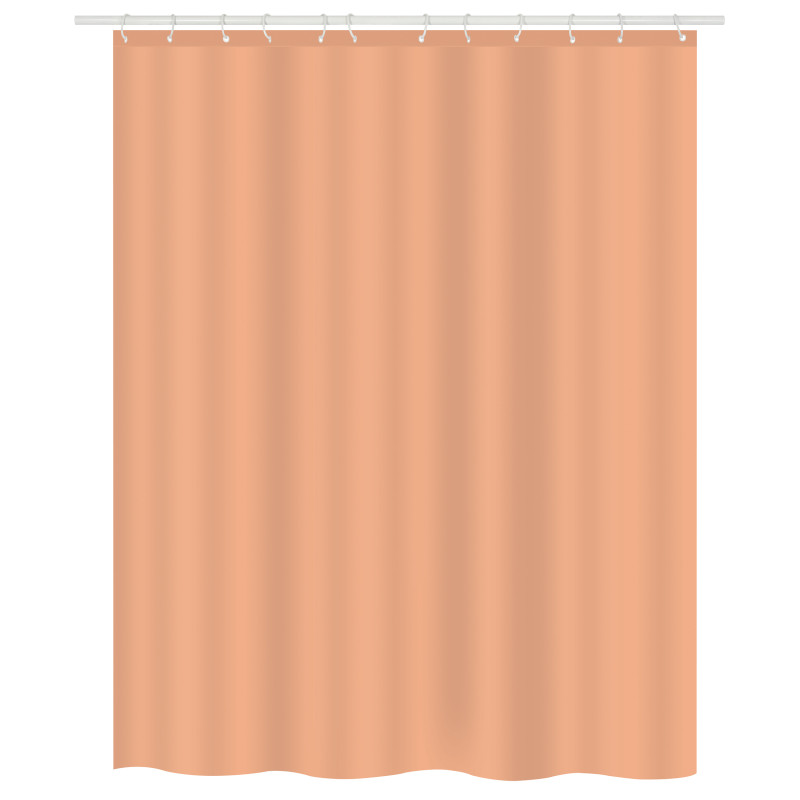 Rideau de douche Polyester PRIMO 180x200cm Pêche Spirella