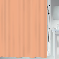 Polyester Shower curtain PRIMO 180x200cm Peach Spirella