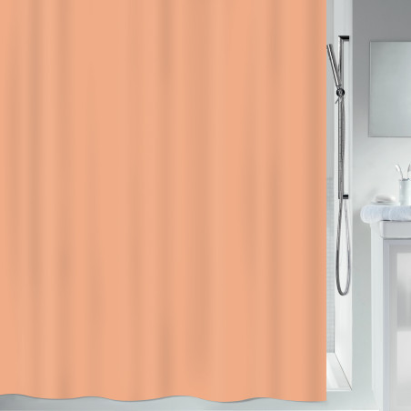 Spirella Duschvorhang PRIMO Polyester- 180x200cm Pfirsich