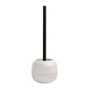 Brosse wc avec support GINO Blanc MSV