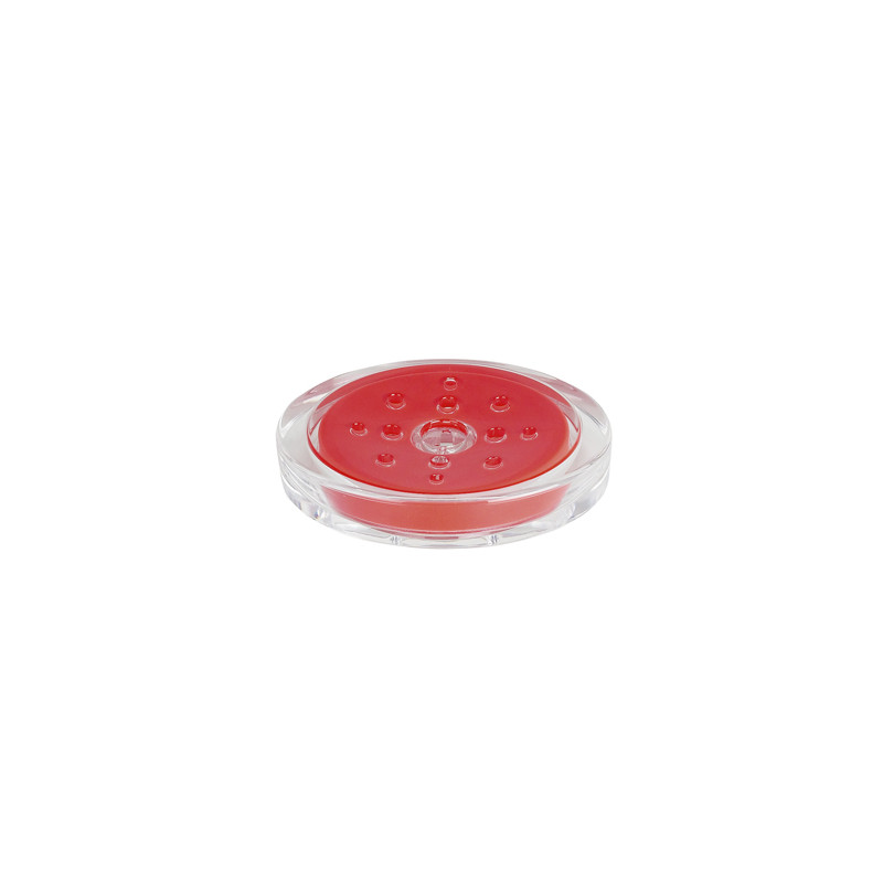 Porte savon Acrylique SYDNEY Rouge Spirella
