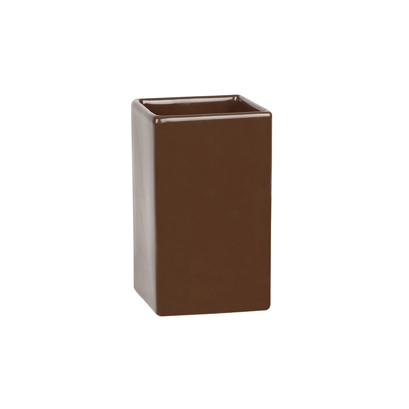 QUADRO Calice in Ceramica Spirella Marrone