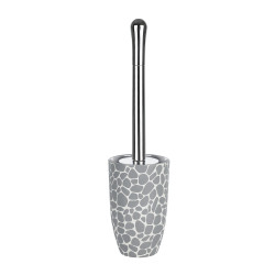 Brosse Wc avec support Céramique DARWIN PEBBLE Gris Spirella