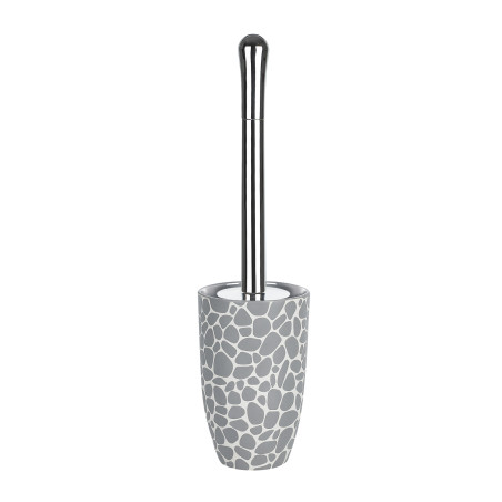 Brosse Wc avec support Céramique DARWIN PEBBLE Gris Spirella