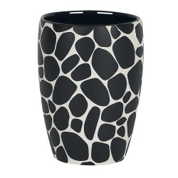 Becher DARWIN PEBBLE Schwarz Spirella