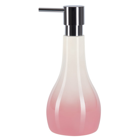 Dispensador de jabón Porcelana BALI Rosa Spirella