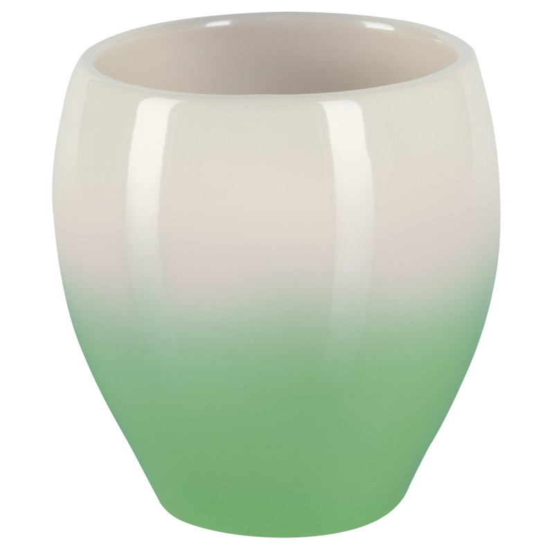 Vaso de porcelana BALI verde Spirella