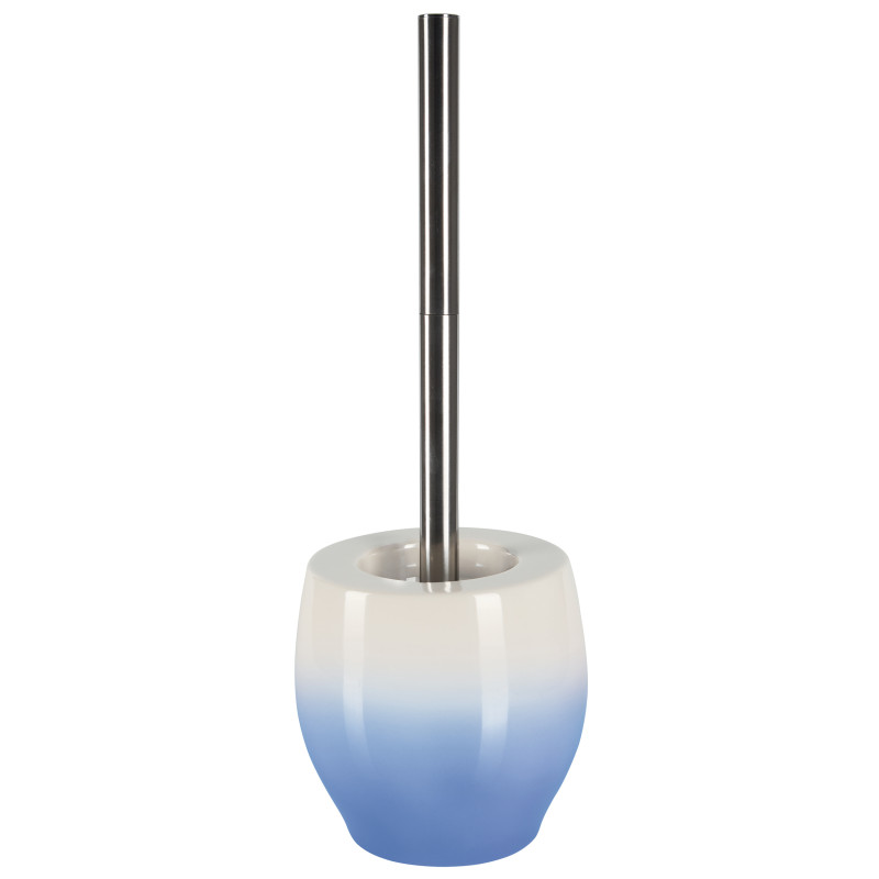 WC-Bürste mit Halter Porzellan BALI Blau Spirella