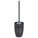 Spirella Toilettenbürste mit Halter Keramik DARWIN HAMMERED Schwarz