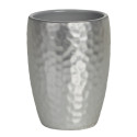 Vaso Cerámica DARWIN HAMMERED Plateado Spirella