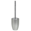 Spirella Toilettenbürste mit Halter Keramik DARWIN HAMMERED Silber