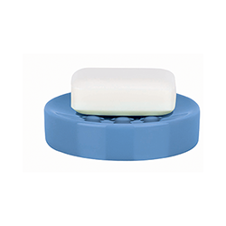 Porte savon Céramique TUBE Bleu Ciel Spirella