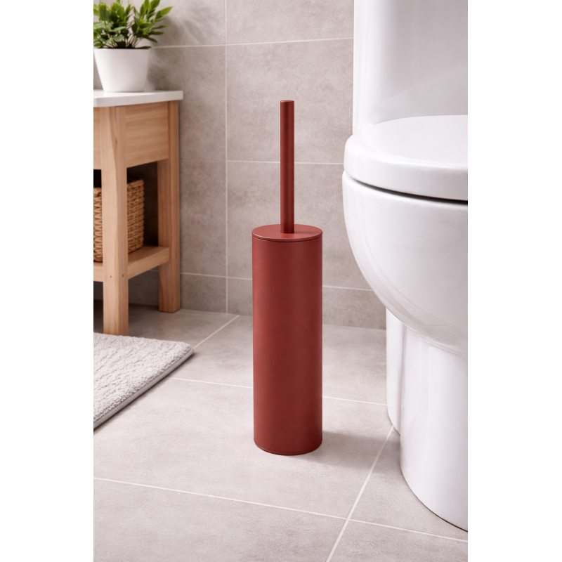 Spirella Toilettenbürste mit Stahlhalter AKIRA Matt Berry